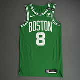 Walker Boston 8 Green/White Basketball Jersey [Stitch]