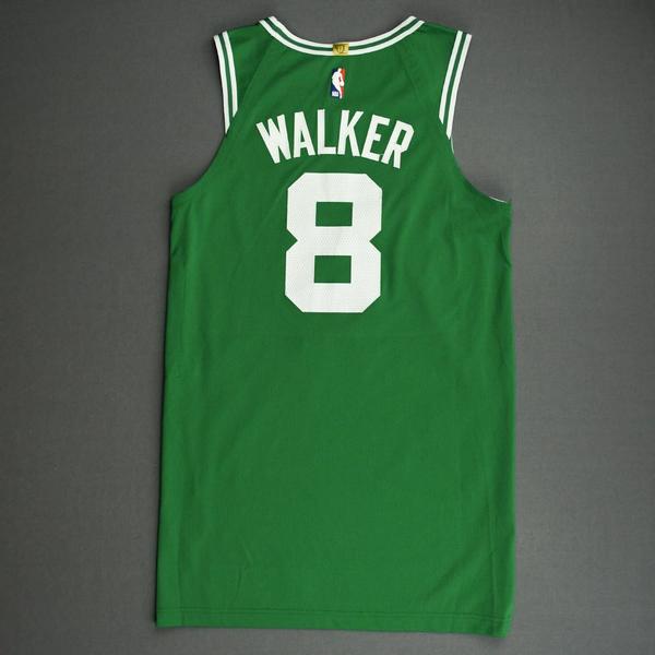 Walker Boston 8 Green/White Basketball Jersey [Stitch]
