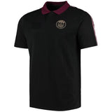 PSG Jordan Black/Maroon Polo Tee