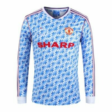 Retro Manchester Away Jersey Full Sleeves 1990-92
