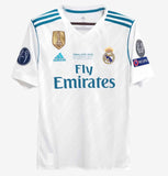 Retro Real Madrid Home UCL Final Jersey 2017/18