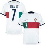 Portugal Ronaldo Away Jersey with badges 2022/23 [Player's Quality]
