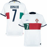 Ronaldo Portugal Away Jersey Only 2022/23 [Premium Quality]