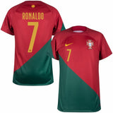 Ronaldo Portugal Home Jersey Only 2022/23 [Premium Quality]