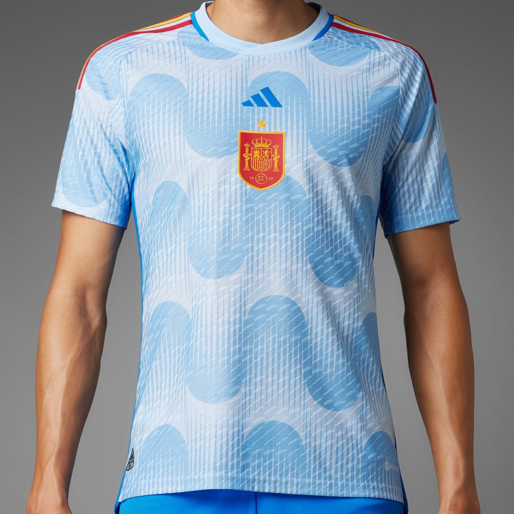 Spain Away 2022 World Cup Football Jersey Premium In India.