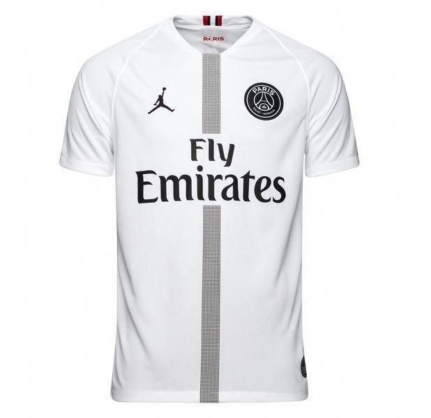 Retro Jordan X White PSG Jersey  2018/19 [Superior Quality]
